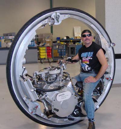  Click for Mono-One-Wheeled Motorcycles 