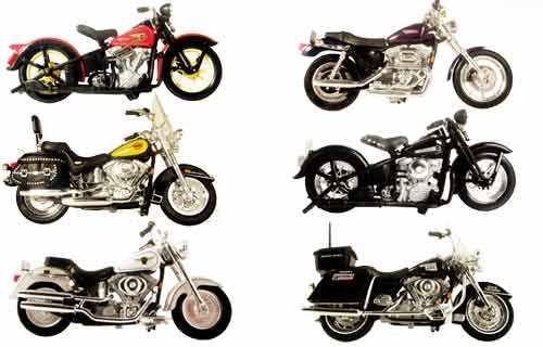 miniature motorcycle toys